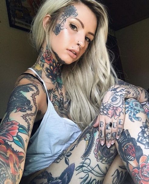 Guys, do you like girls with lots of tattoos?