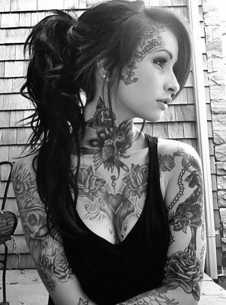 Guys, do you like girls with lots of tattoos?