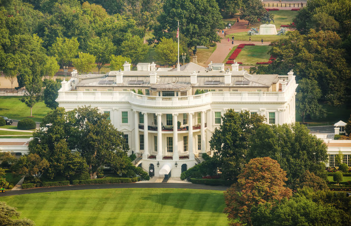 This is the White House trumptards. Where your cult leader used to live.