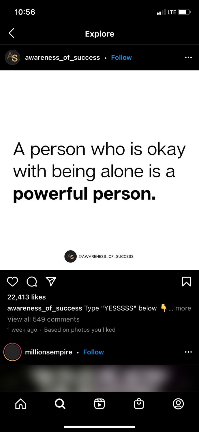 How true is this quote for you? Can you explain?