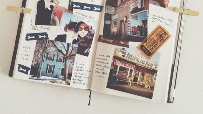 Would you be happy if your girlfriend gave you a scrapbook of your memories like these for your birthday?