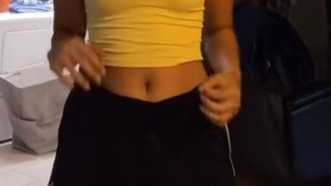 Is this a good, appropriate outfit for going to the gym? Am I showing too much skin?