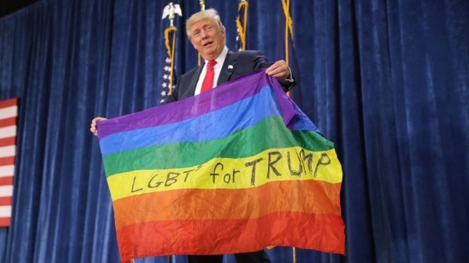 If Donald Trump came out as transgender would you respect Trumps new pronouns?