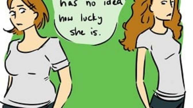 Girls, did you ever envy another girls boobs or told by another girl that they were jealous of yours?