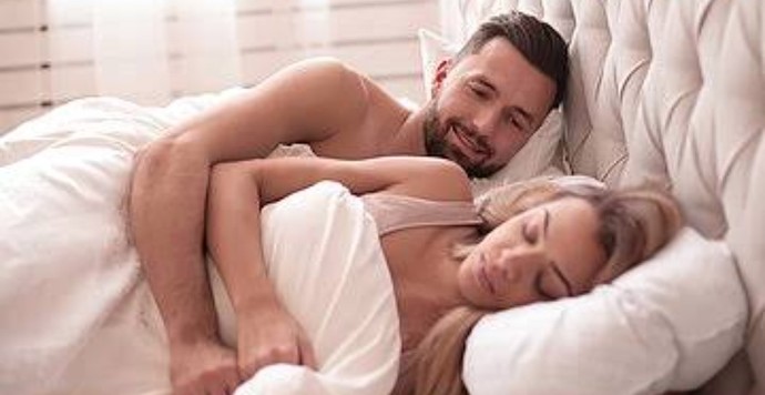 Why do guys watch their woman sleep?