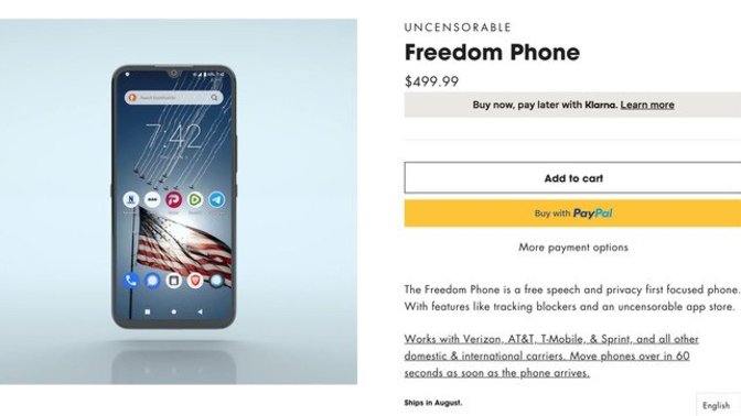 Why would the FAR RIGHT buy a phone which is made in China (like their Red Hats) but choose not to get an Obamaphone (since that is what they can get?