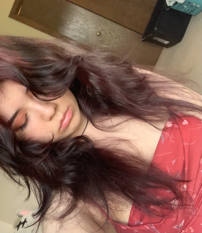 Should dye my hair black or go more red?