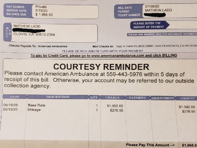 American Ambulance Bill