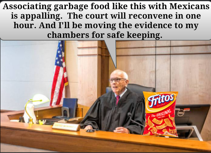 Do you think it was right to ban the Frito Bandito?