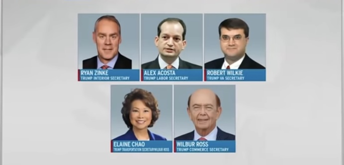 Wow, 5 Trump Cabinet officials referred for prosecution?