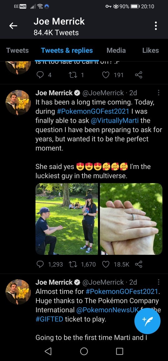 Do you think this is the cutest Pokèmon engagement?