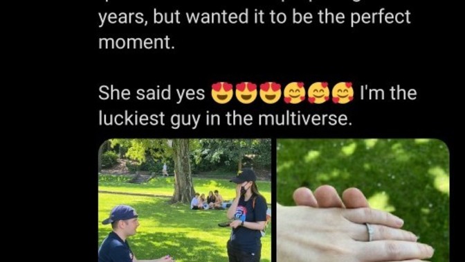 Do you think this is the cutest Pokèmon engagement?