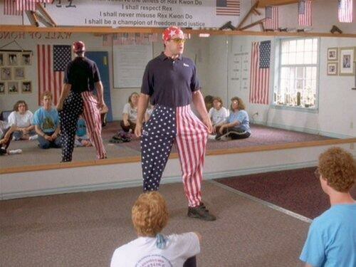 You think anybody wants a roundhouse kick to the face while Im wearing these bad boys?