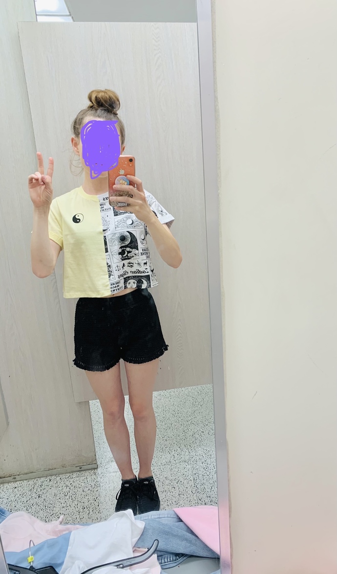 which split shirt is the better option?