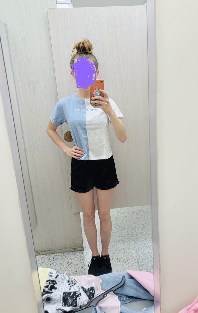 which split shirt is the better option?