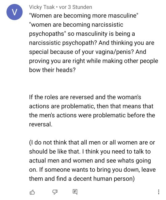 Is it always modern womens fault? What do you think about this mgtow video?