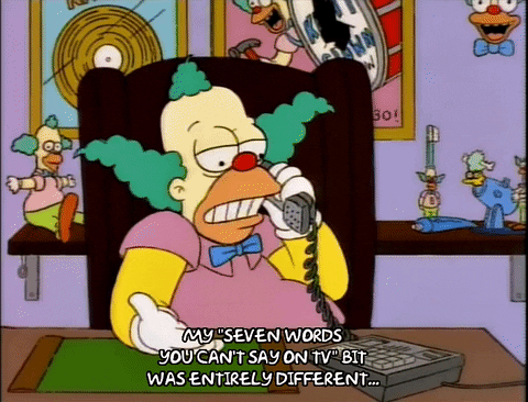 How often do you curse or swear?
