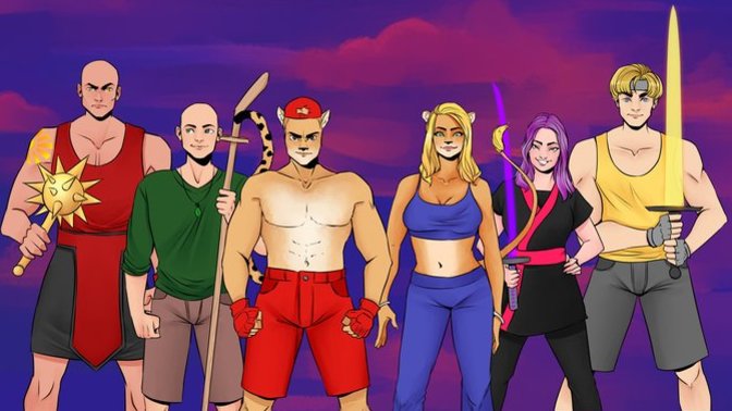 Here's art of my Saturday Morning Cartoon series I first made when I was a kid. What do you think of it? What would you like to know about it?