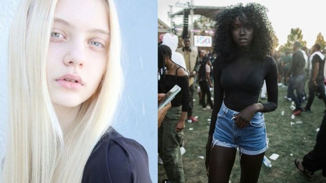 Between two extremes, would you rather date an Albino or a Melanistic person?