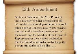 Is it time for Congress to invoke the 25th amendment on President Joe Biden and remove him from the Oval office?
