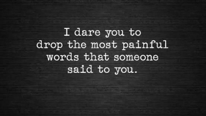 What's the most painful comments on social media you've received?