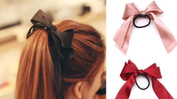 Do ribbons (in the hair) look good in your opinion? Are they fashionable or childish? What do you think?