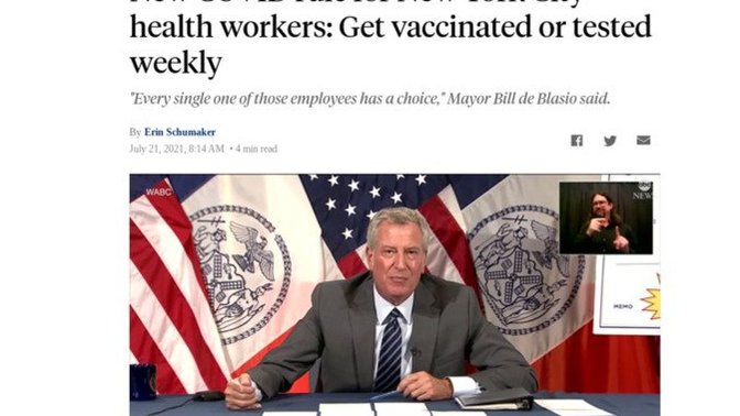Why do you think there's a hesitancy among healthcare workers to get vaccinated for Covid-19?