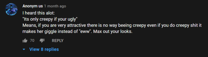 Do you agree with her advice about men approaching women?
