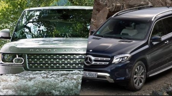Range rover or the Mercedes-Benz?