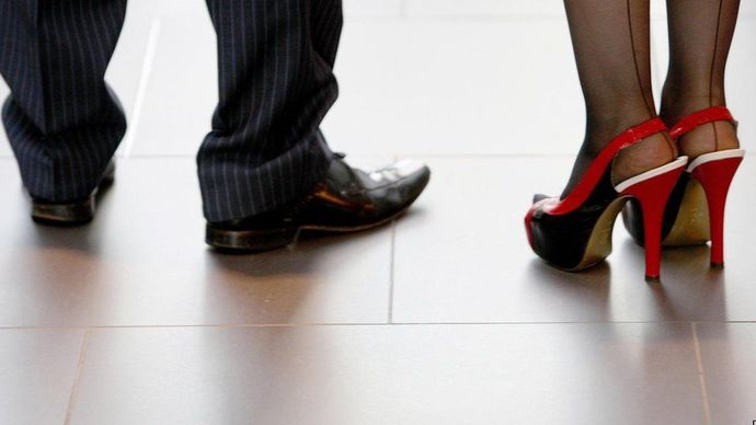 If a woman dresses "inappropriately" at the work place what would YOU do about it?