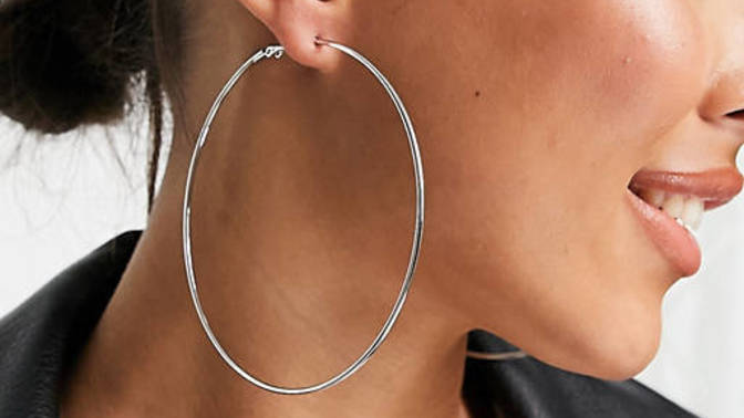 What do you think of large hoop earrings? Are they trashy?