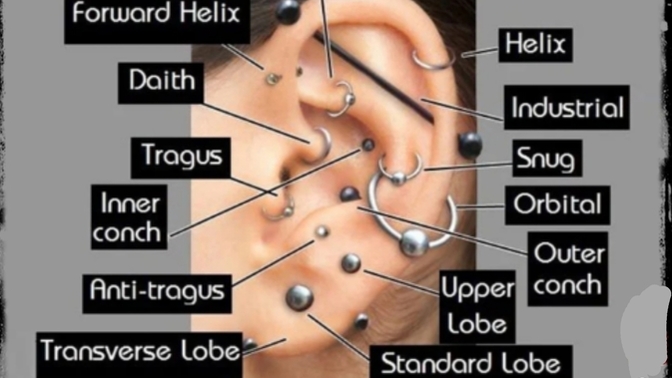 Do you have any of these piercings? Which hurts the least?