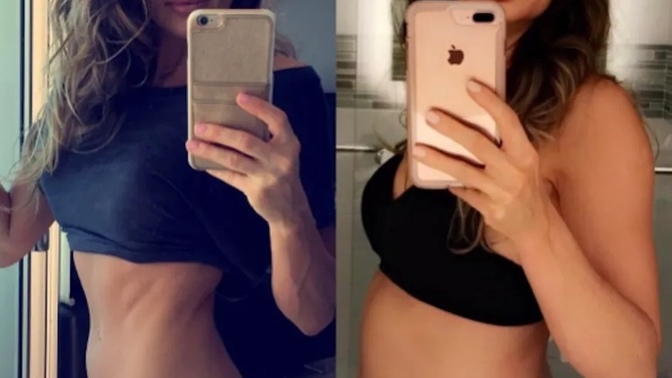 How to keep stomach flat?