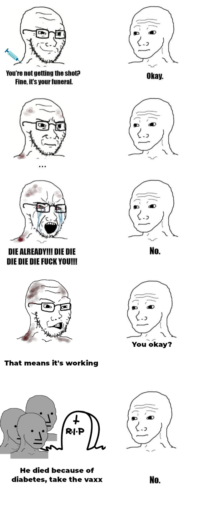 Why are people so upset about anti-vaxxers, if vaccine really works than just take it and be happy? Whats the point of forcing it to others?