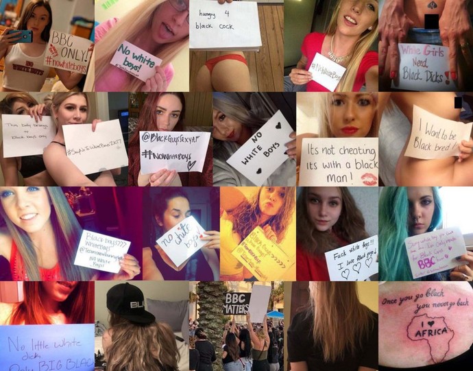 Are white women and black guys trying to demoralize white men these days?