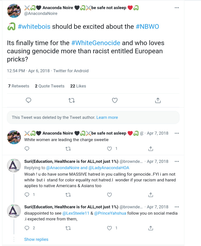 Are white women and black guys trying to demoralize white men these days?