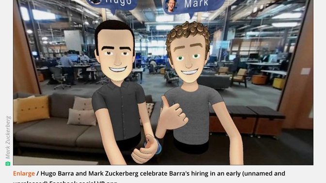 Would you socialize in FB’s VR “metaverse”?