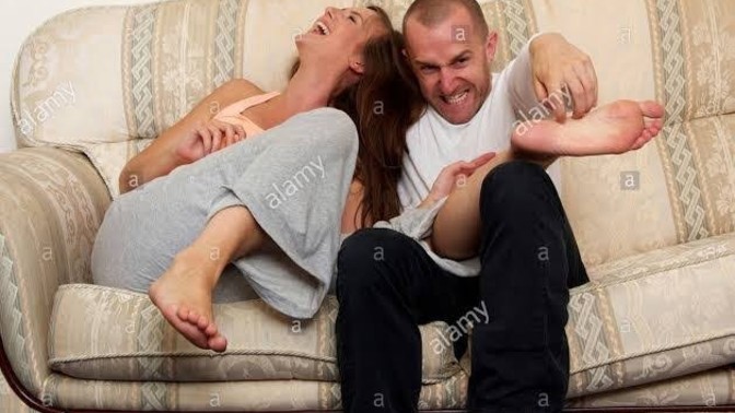 Where is your ticklish spot's?