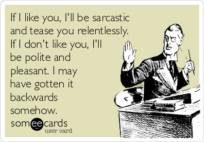 Has someone even mistaken your friendliness for flirting?