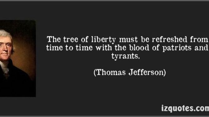 How would you feel if every member of Congress and The White House were eradicated by a group of patriotic armed Americans?