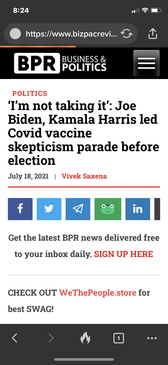 Im 100% pro vaccination with regard to CV 19 . Why is pro vax such a controversial topic , please read additional.. ?