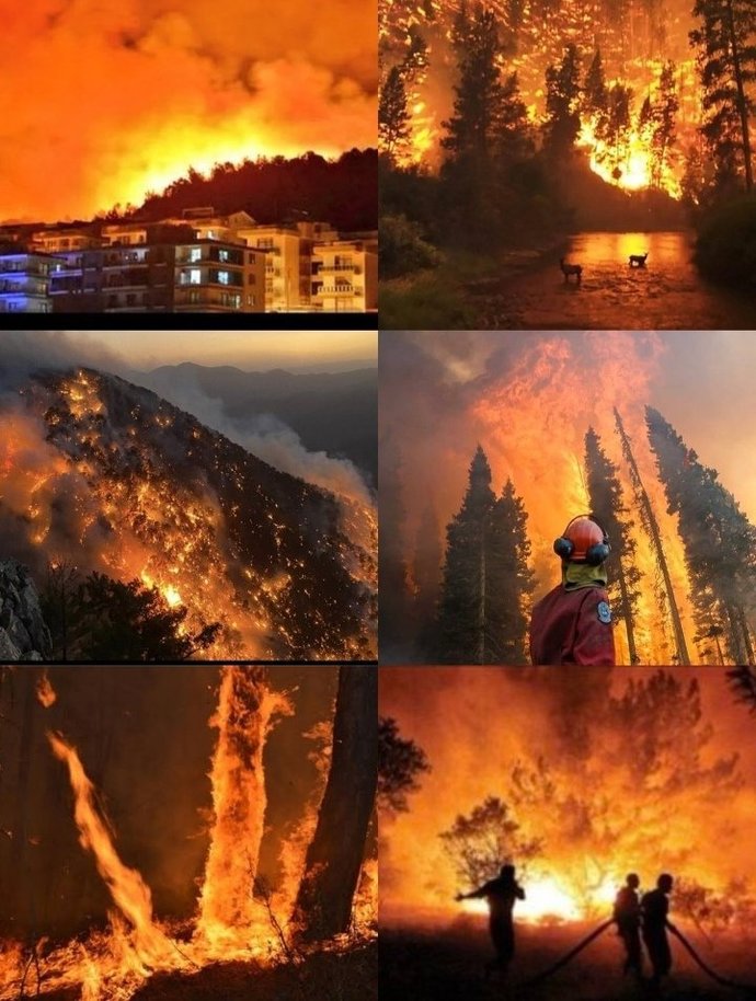 Turkey is on fire. Prey for Turkey can you?