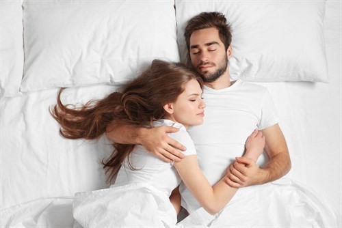 Do you mind being the little spoon?