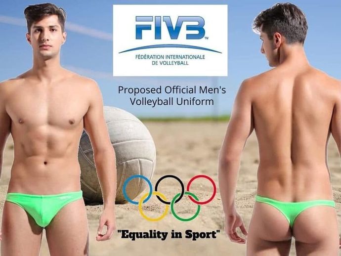 Is this a good solution to the gender discrimination in uniforms at the Olympics?