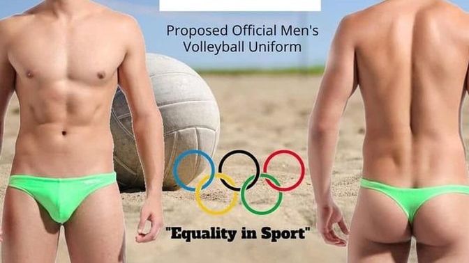 Is this a good solution to the gender discrimination in uniforms at the Olympics?