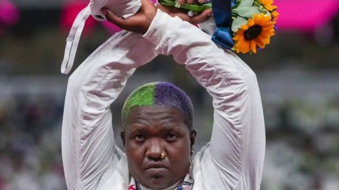 What's the deal with all the American athlete's medal protesters?