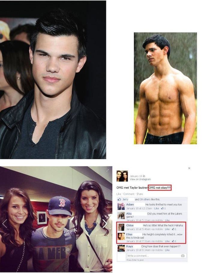 "His height completely killed it... Wow. It's kinda sad."