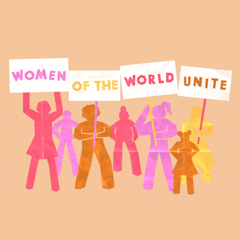 When will women band together in order to stop men from destroying the world?