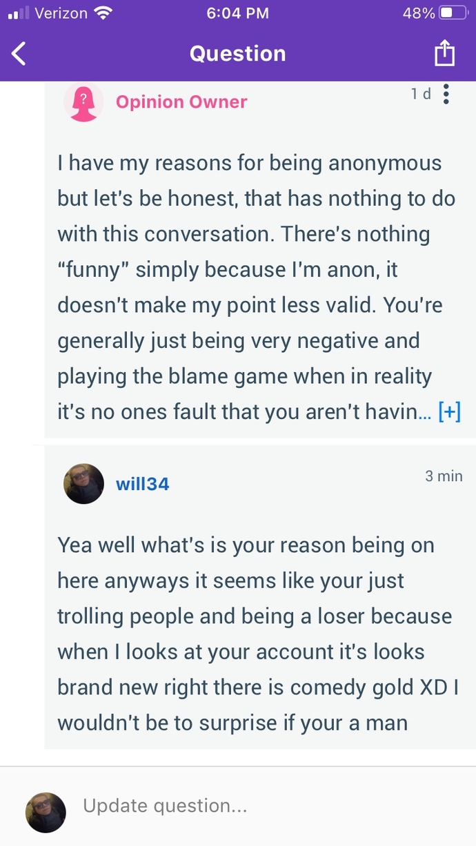 Do you think men troll people by making fake girl accounts?