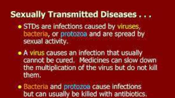 How many of you have or had a STD or HIV or AIDS?